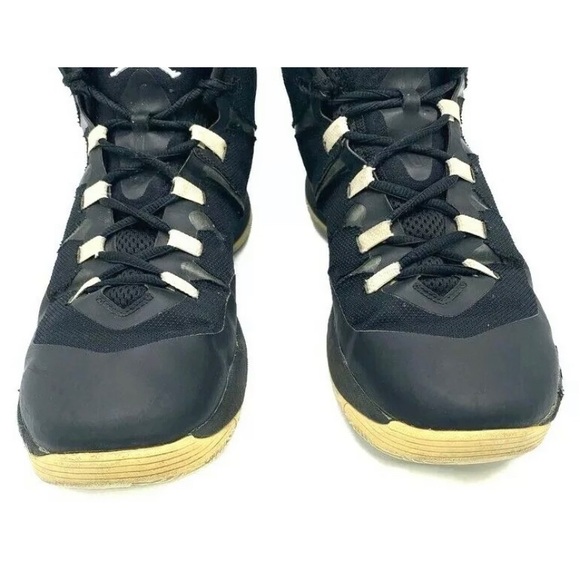 Nike Jordan Flightplate Black Basketball Trainers - Picture 4 of 12